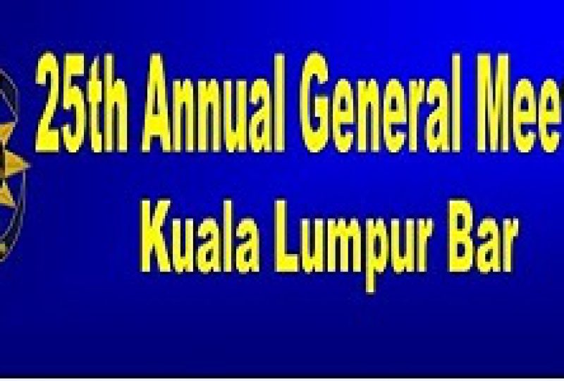 26th Annual General Meeting of the Kuala Lumpur Bar