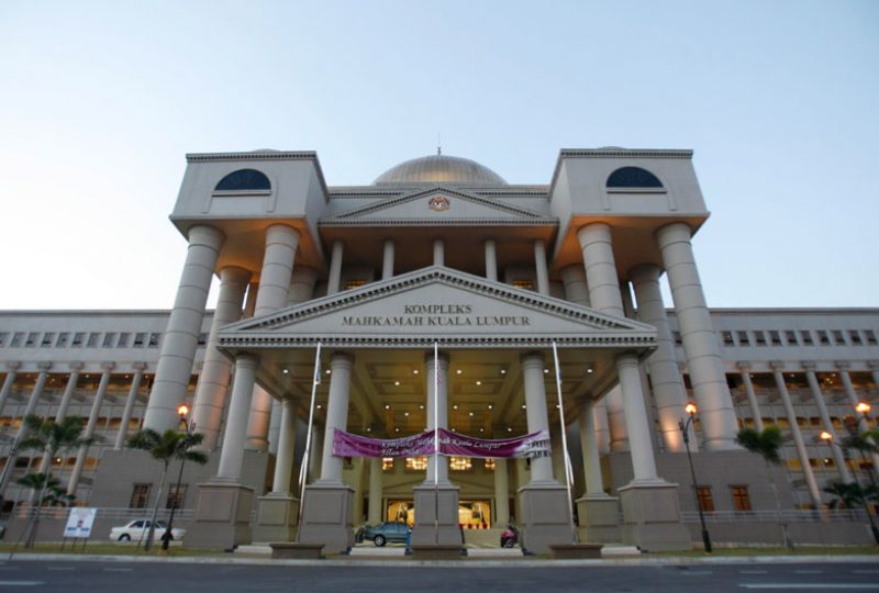Closure Of The Main Entrance Of The Kuala Lumpur Court Complex On 10 March 2023