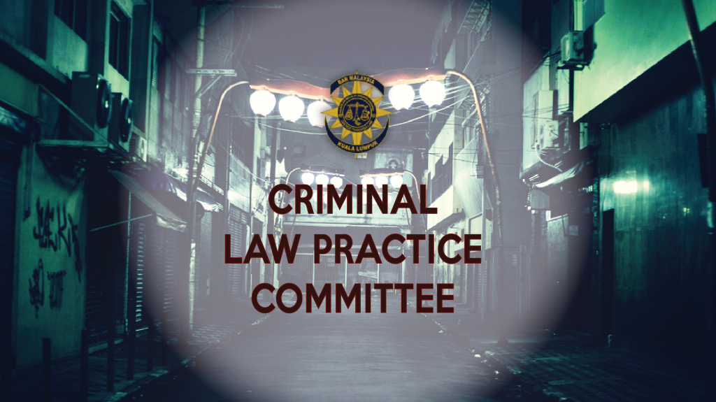 Invitation to serve the Criminal Law Practice Committee
