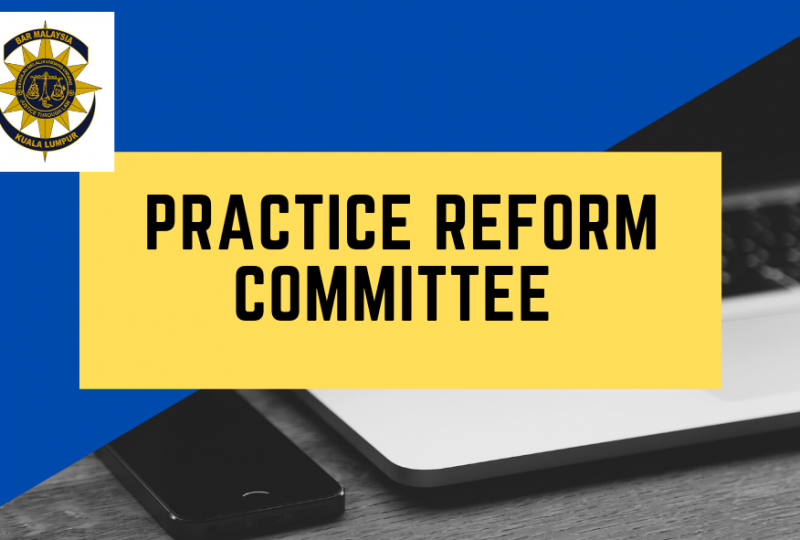 Invitation to join the Practice Reform Committee