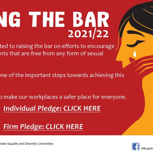 Sexual Harassment Awareness Month | November 2021 Raising The Bar 2021/22