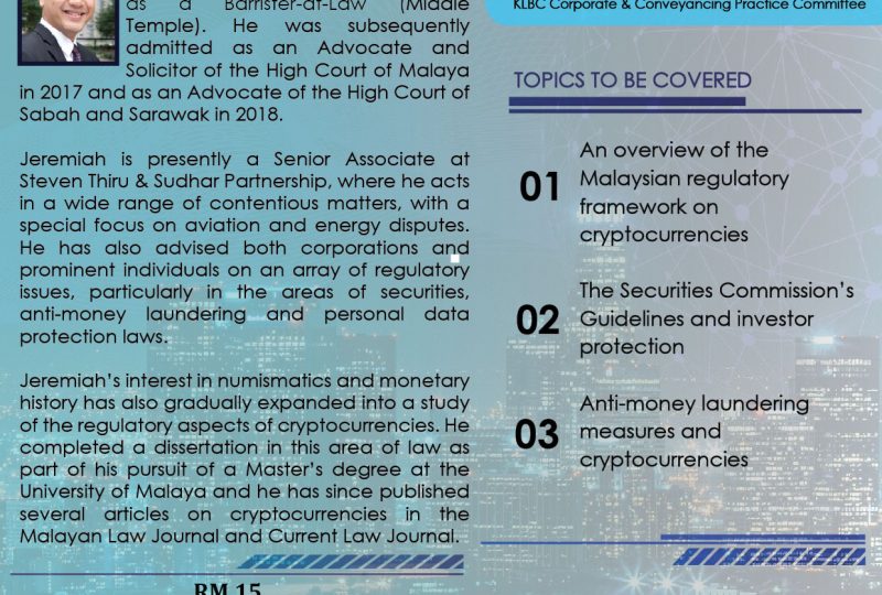 An Introduction To Cryptocurrency And Blockchain Laws In Malaysia On 21 July 2022