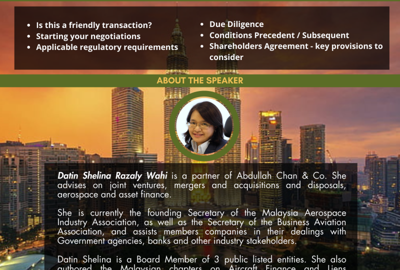 Introduction To Mergers & Acquisitions On 29 July 2024