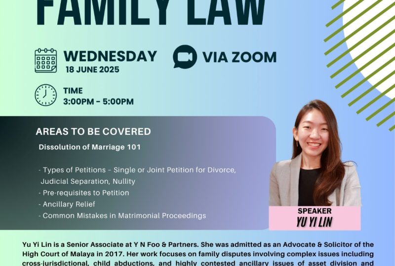 The Basics Of Family Law On 18 June 2025