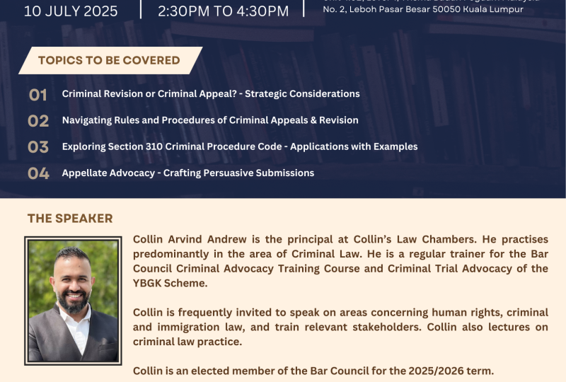 Basics Of Criminal Appeals On 10 July 2025