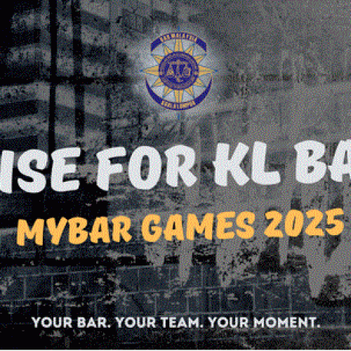 UPDATED: Rise For KL Bar: Represent Us At MyBar Games 2025