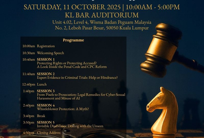 Criminal Law Conference 2025 On 11 October 2025