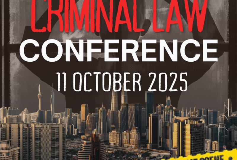 Save The Date | Criminal Law Conference On 11 October 2025