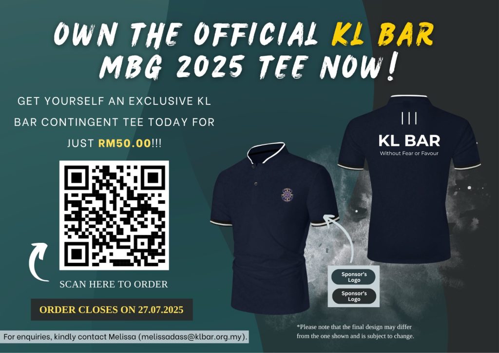 MYBAR Games 2025 –  Own The Official KL Bar MBG 2025 Tee Now!