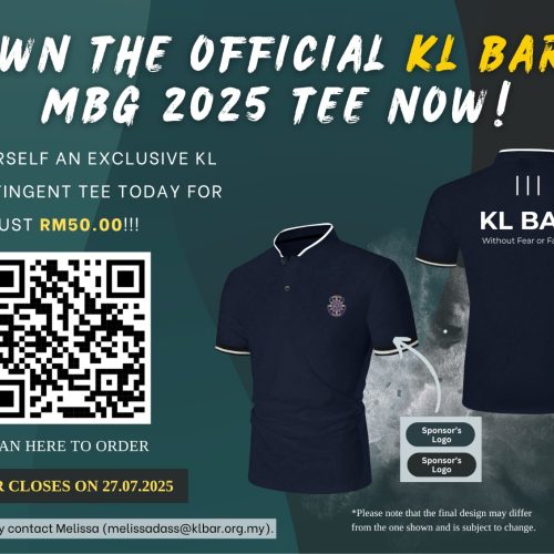 MYBAR Games 2025 –  Own The Official KL Bar MBG 2025 Tee Now!