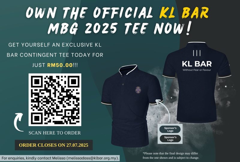 MYBAR Games 2025 –  Own The Official KL Bar MBG 2025 Tee Now!