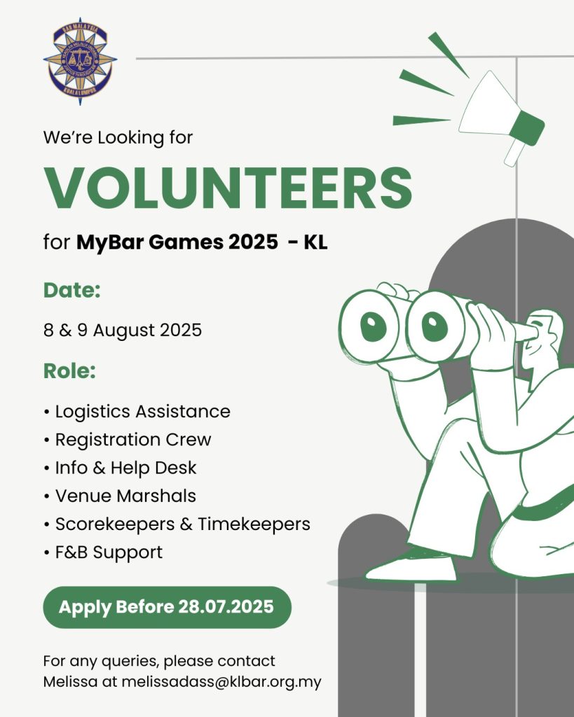MYBAR Games 2025 –  We’re Looking For Volunteers