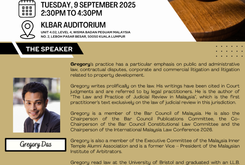 Judicial Review 101 On 9 September 2025