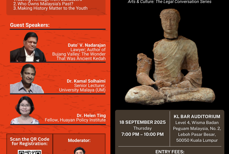 Arts & Culture: The Legal Conversation Series – Session 2: History, Heritage & Ownership On 18 September 2025