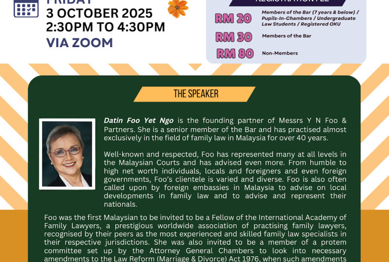 Practical Tips In Conducting A Family Law Case On 3 October 2025