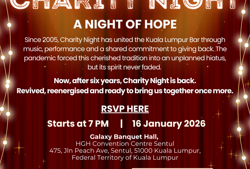 The 16th Charity Night On 16 January 2026