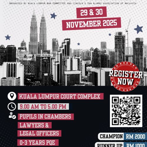 Sponsorship Invitation For KL BAR–LIAAM Moot Court Competition 2025 On 29 & 30 November 2025