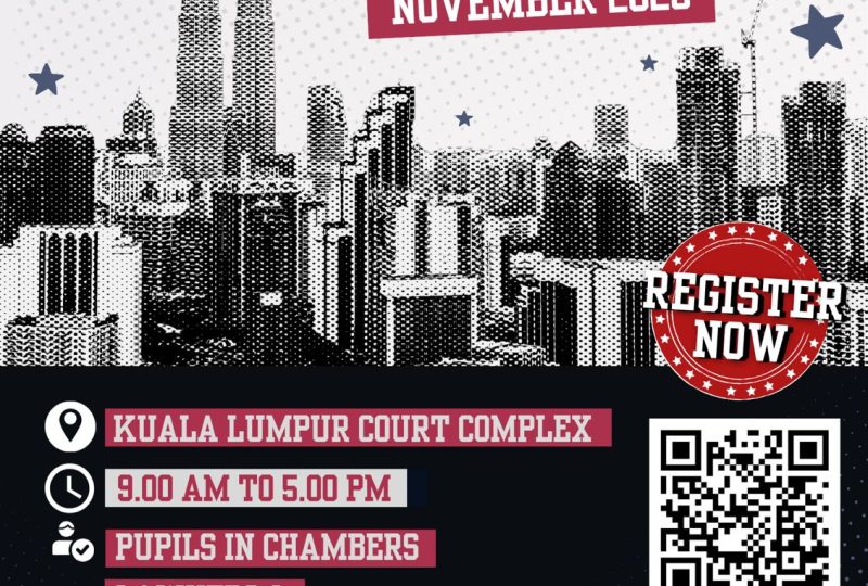 Registration Open! : KLBAR – LIAAM Moot Court Competition On 29 & 30 November 2025