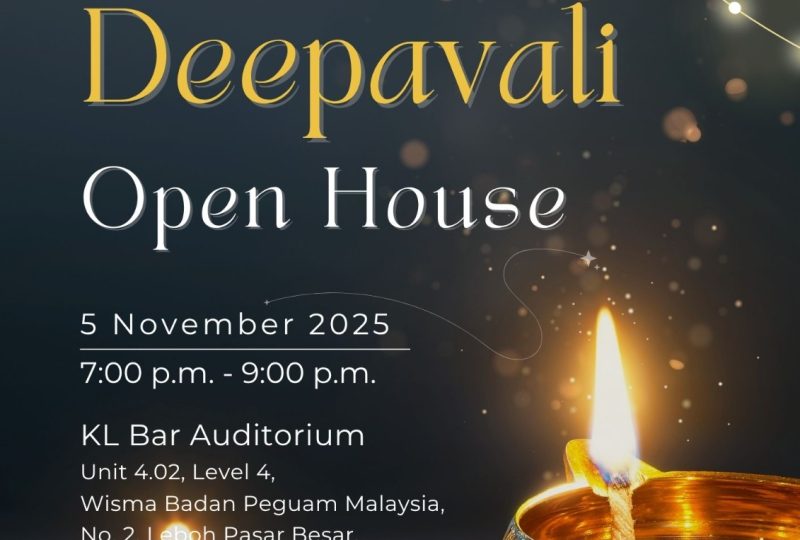 Deepavali Open House On 5 November 2025