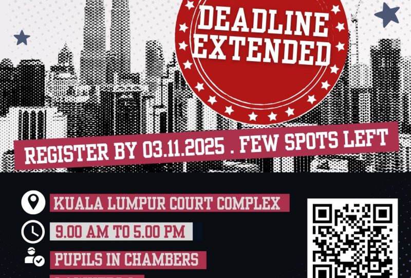 Sponsorship Invitation For KL BAR–LIAAM Moot Court Competition 2025 On 29 & 30 November 2025
