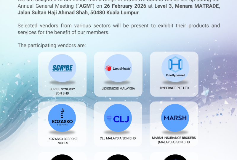 Exciting Booths Await You At The 34th Annual General Meeting Of The Kuala Lumpur Bar