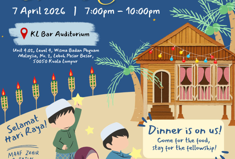 Hari Raya Open House On 7 April 2026