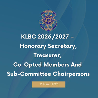 KLBC 2026/2027 – Honorary Secretary, Treasurer, Co-Opted Members And Sub-Committee Chairpersons