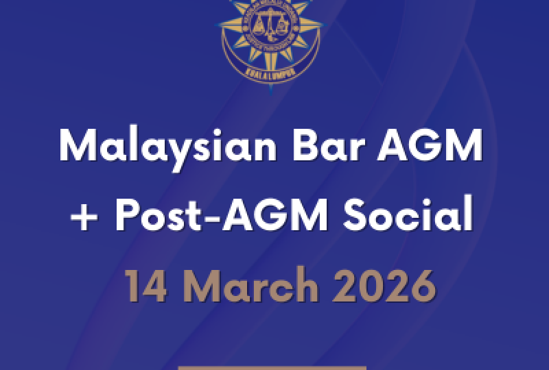 Malaysian Bar AGM + Post-AGM Social