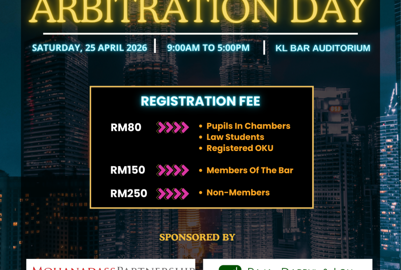 Kuala Lumpur Arbitration Day on 25 April 2026