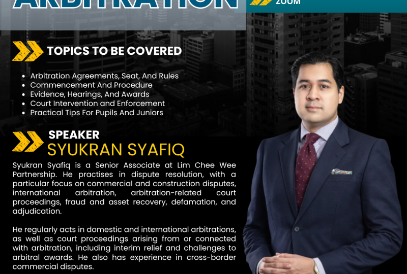 The Basics Of Arbitration On 2 September 2026
