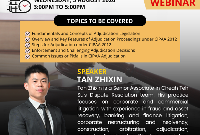 The Basics Of Adjudication On 5 August 2026