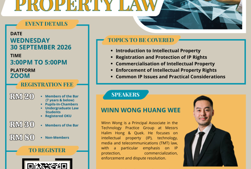 The Basics Of Intellectual Property Law On 30 September 2026