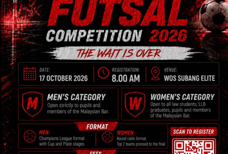 The KL Bar Futsal Competition Is Back!