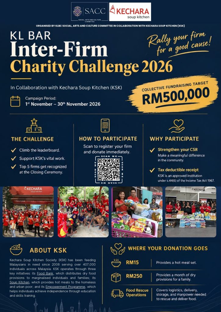 KL Bar Inter Firm Charity Challenge 2026