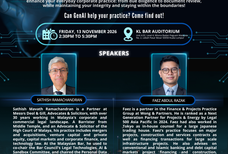 Smarter Corporate Practice with AI on 13 November 2026